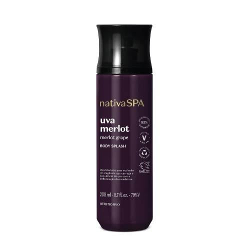 Body Splash Nativa Spa Uva Merlot 200ml