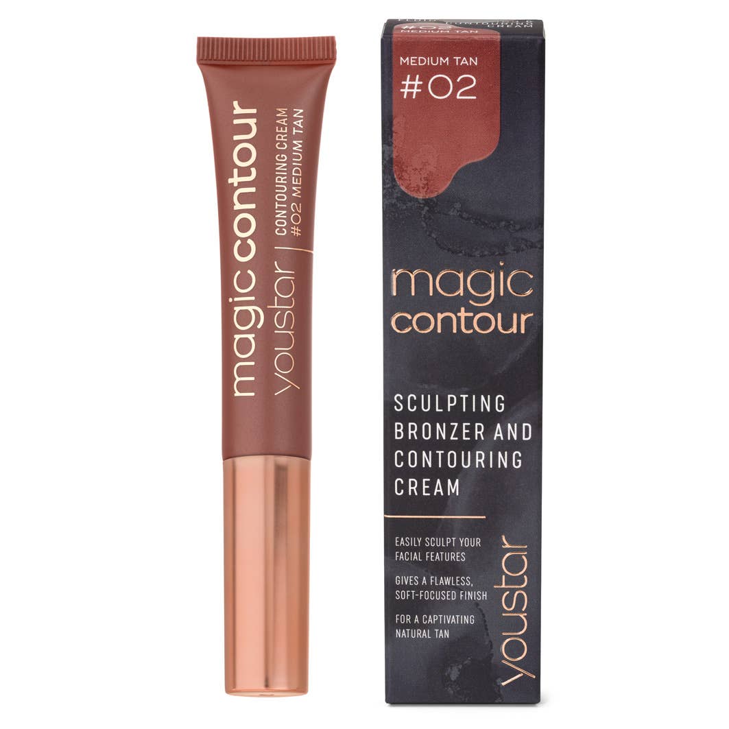 Youstar MAGIC CONTOUR Creme de Contorno - 02 Medium Tan