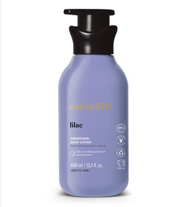 Nativa Spa Lilac Moisturizing Lotion