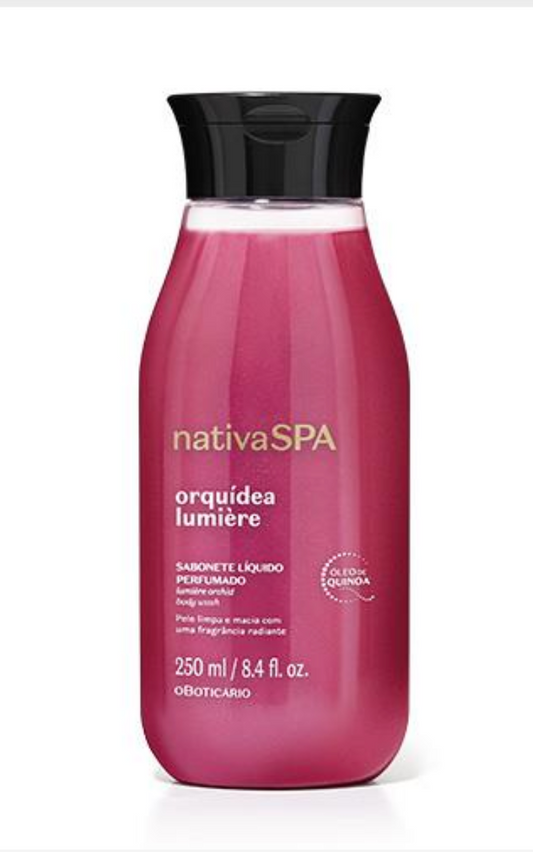 Sabonete Liquido Perfumado Nativa Spa Orquidea Lumière