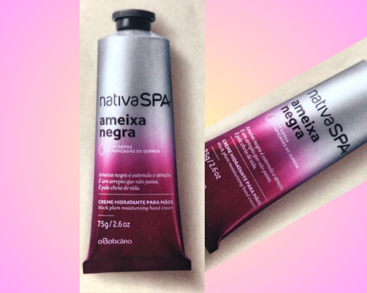 Moisturizing hand cream - Nativa Spa - Black plum