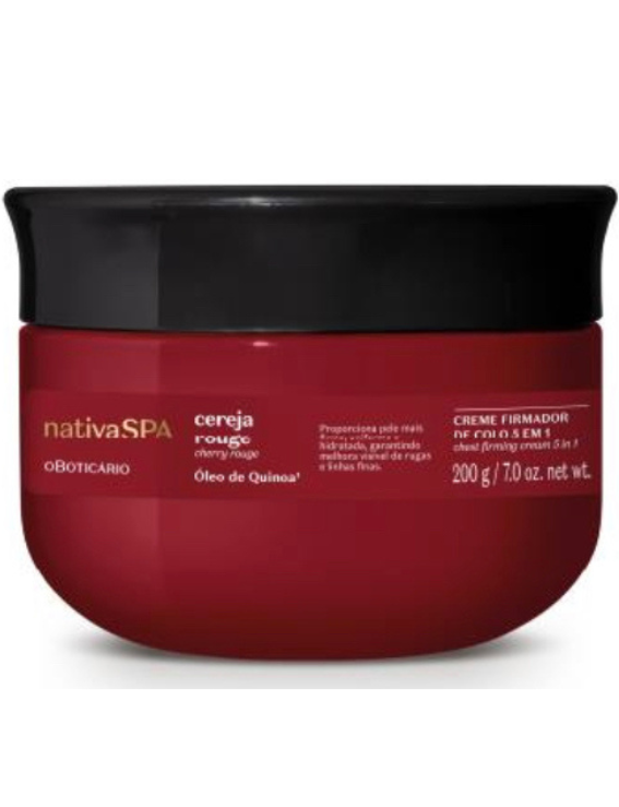 Creme firmador de Colo 5 em 1 Nativa Spa Cereja Rouge