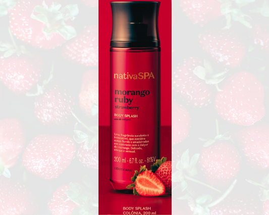 Body Splash - Nativa Spa - Strawberry