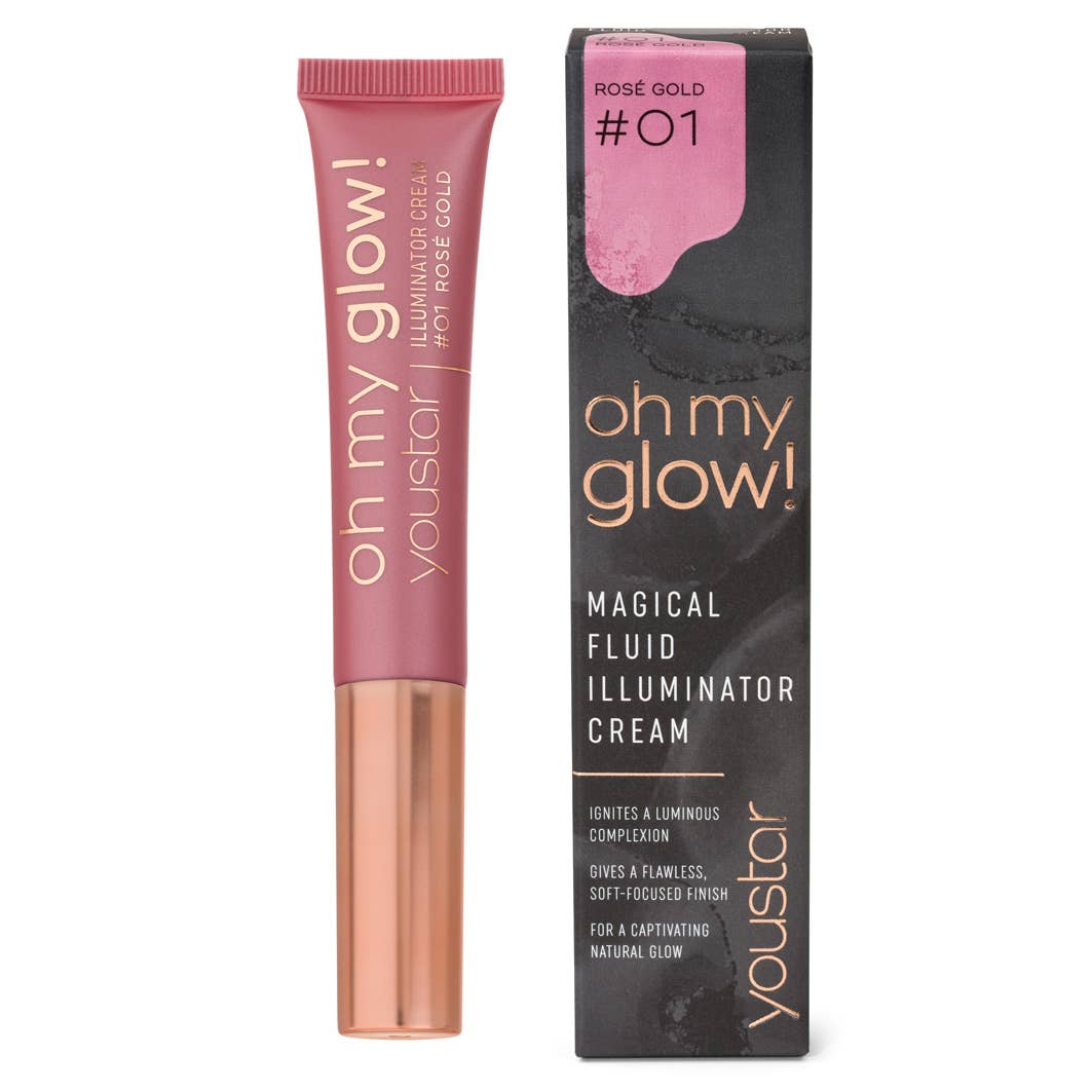 Youstar OH MY GLOW! Creme Iluminadora - 01 ROSÉ GOLD